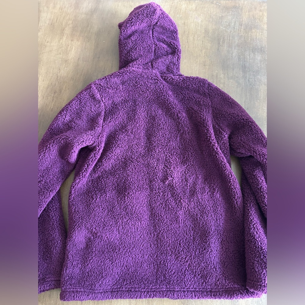EUC Patagonia Kids Los Gatos Fleece Hoody size XXL/16-18 - Picture 5 of 5